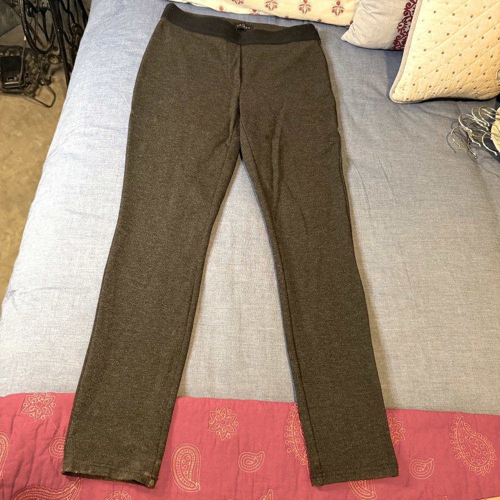 White House Black Market, Charcoal Skinny Ankle Pants, Size 4